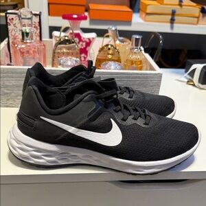 Nike Black and White Athletic Shoes